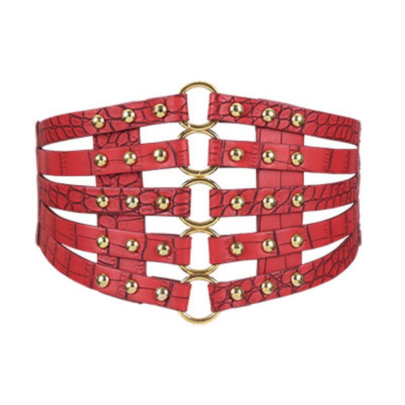 Fashion corset belt plus size belts for women waist elastic cummerbund wide  stretch ceinture femme big