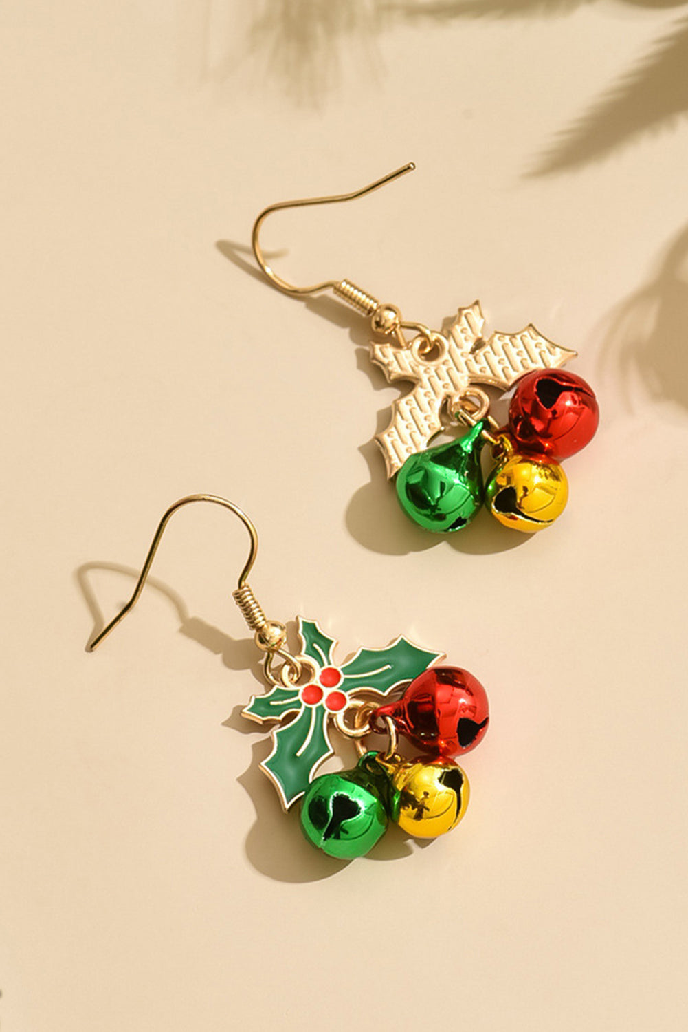 Aveuri-Black Friday Cyber ??Monday Christmas Gold Plated Christmas Jingle Bell Hook Earrings