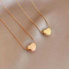 Aveuri-Christmas Thanksgiving Gifts Idea_Romantic Mini Heart Pendant Necklaces