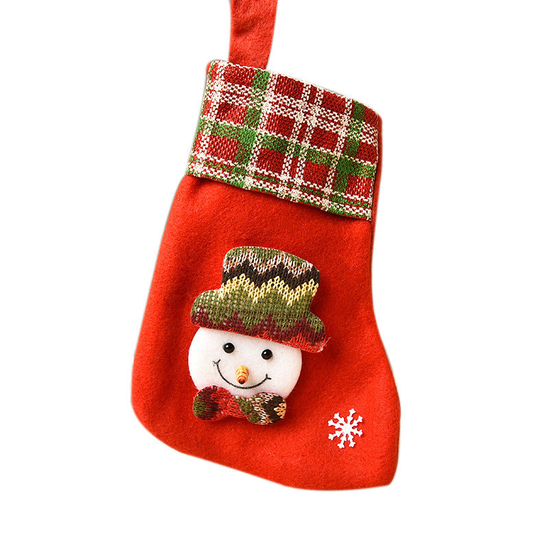 Black Friday Cyber ​​Monday Christmas Christmas Socks Candy Socks Christmas Tree Pendant Gift Bag for the Elderly Christmas Decoration Supplies