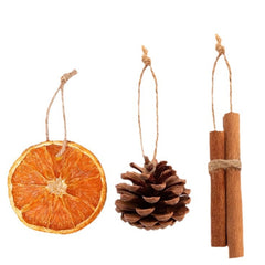 christmas tree aesthetic Christmas decorations Christmas Tree Decoration 24pcs Dried Flower Orange Slice Pine Cone Christmas Pendant DIY Decoration Cyber Monday 2024