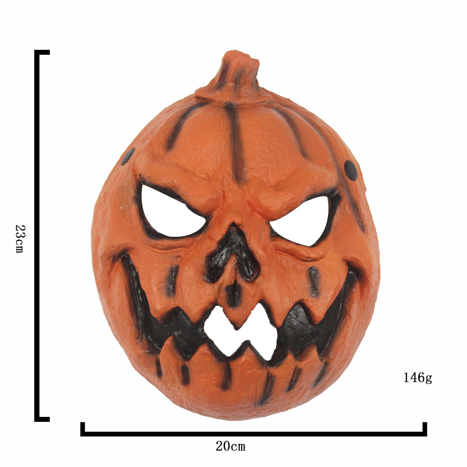 Halloween Mask Evil Pumpkin Head Mask Halloween3d Mask Pu Child Halloween Decorations