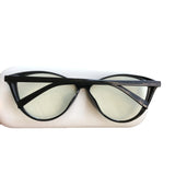 New Fashion Vintage Gradient Eyeglasses For Nearsightedness Anti Blue Light Myopia Unique White Legs Cat Eye Glasses Frame