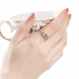 Anime Tian Guan Ci Fu Ring Heaven Official’s Blessing Hua Cheng Xie Lian Ring Cosplay Alloy Rings Adjustable Jewelry Gift Prop