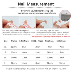 10Pcs Christmas Handmade Press on Nails Fake Nails Wearable Stick-on Nails Full Cover False Nail Накладные Ногти Uñas Postizas