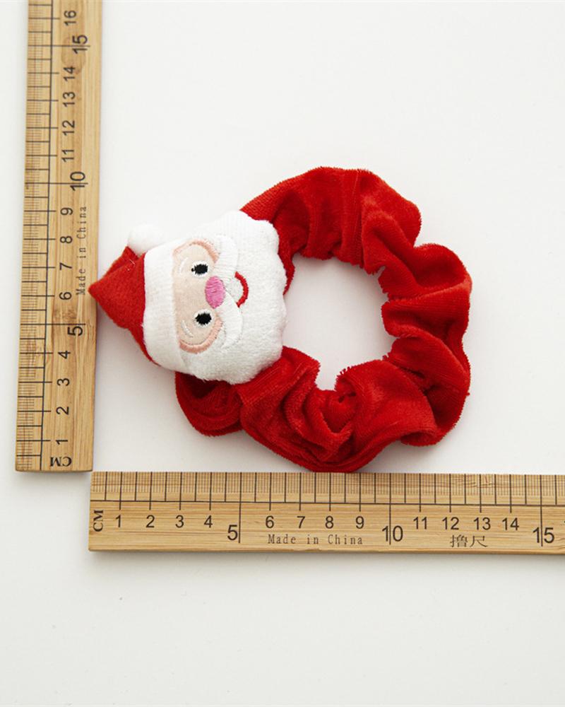 Aveuri-Black Friday Cyber ??Monday Christmas gifts1pc Christmas Tree Santa Claus Decor Scrunchie