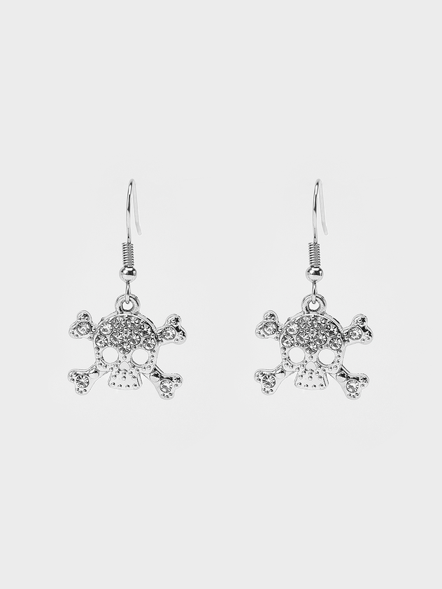 Back To School AveuriMetal Skull Earrings