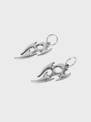 Back To School AveuriStreet Silver Accessory Earrings