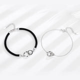Aveuri - Double Couple Buckle Woven Hand Strap Bracelets