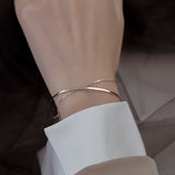 Aveuri - Female Hand Jewelry Gradually Frozen Double Bracelets