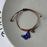 Aveuri - Fashion Popular Blue Butterfly Female Cold Bracelets