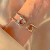 Aveuri Minimalist Alloy Bracelet for Women INS Fashion Creative Cross Geometric Vintage Punk Party Jewelry Gifts