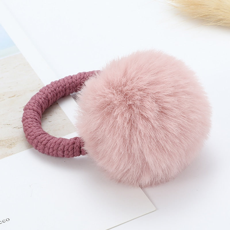 Back to school 2024 AVEURI Cute Imitation Water Ball Hair Ring Female Rubber Band Elastic Hair Bands Korean Headwear Children Hair Accessories Ornaments