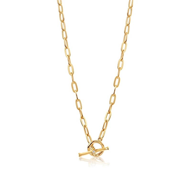 Aveuri 18K Gold Color Necklaces For Women Summer 2023 Jewelry On The Neck Mama Clavicle Chain Necklace Pendiente Collares