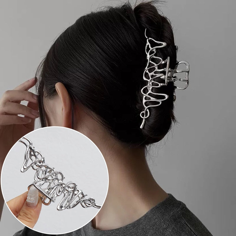 Fashion Women Hair Clips Bath Crab Korean Unique Design Hairpins Barrette Headwear for Girls Fashion Hair Accessories Gift