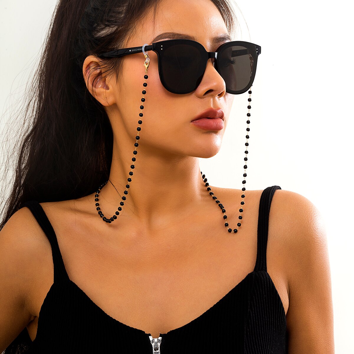 Aveuri  Minimalism Acrylic Seed Beaded Mask Glasses Chain For Women Sunglasses Holder Necklace Eyewear Retainer Accessories New