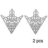 Aveuri Brooch For Men And Women Crown Badges Vintage Pin Hollowed Out Crown Trident Triangle Brooch For Men Jewelry Accessories