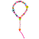 AVEURi 2022 New Colorful Smile Beads Chain Lanyard Strap Cord For Mobile Phone Anti-Lost Chain For Women Cellphone Accessories