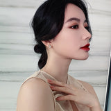 Christmas Gift 2023 new simple and luxurious Pearl Woman's Earrings Fashion design sense bee insect Earrings Korean women jewelry sexy Earrings