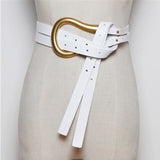 Aveuri Designer Belts For Women High Quality Genuine Leather Belt Luxury Brand Fashion Waist Ceinture Femme Knot Riem Dress Cummerbunds