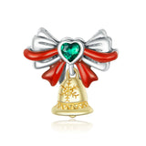 Christmas Tree for Women Jewelry Making alloy Charm fit Silver women DIY Metal Beads Bracelet BSC374