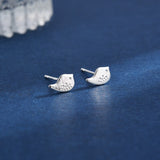 Christmas Gift New Small Animal Earring Female Earrings Fine Jewelry Vintage Double Stud Earrings For Women Gift