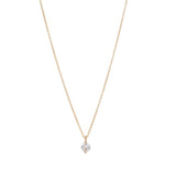 Christmas Gift New 6MM AAA Zirconia O-Chain Choker Necklace Shiny CZ Pendant Gift Wedding For Women Fine Jewelry NK094