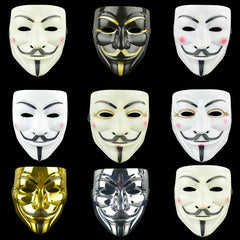 Graduation gifts Halloween Cosplay Masks V for Vendetta Movie Anonymous Mask for Adult Kids Film Theme Mask Party Gift Cosplay Costume Accessory