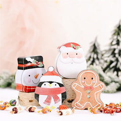 Christmas Gift Craft Iron Storage Box Storage Box Iron Box Christmas Ornaments Christmas Decorations Christmas Candy Box Gift Box Navidad 2021