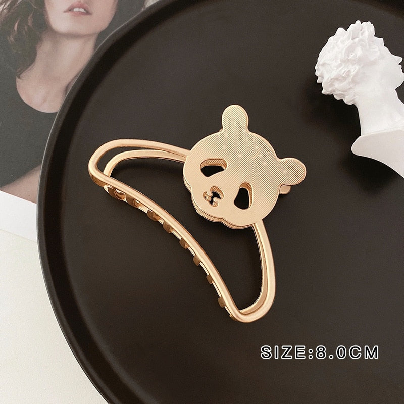 Fashion Women Hair Clips Bath Crab Korean Unique Design Hairpins Barrette Headwear for Girls Fashion Hair Accessories Gift