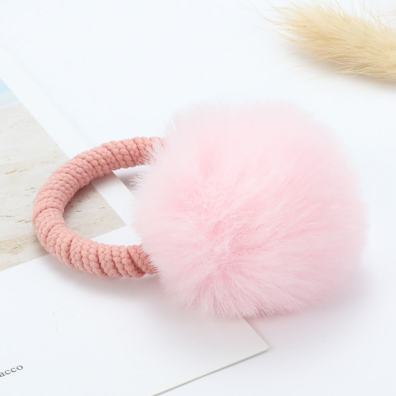 Back to school 2024 AVEURI Cute Imitation Water Ball Hair Ring Female Rubber Band Elastic Hair Bands Korean Headwear Children Hair Accessories Ornaments