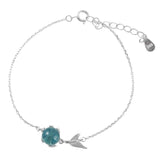 Christmas Gift alloy Blue Mermaid Charm Bracelets Adjustable Bracelets For Women Party Wedding Jewelry SL368