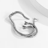 Back to college 2023 Punk Snake Clips On Earrings For Women And Men Vintage Silver Ear Bone Clip Hip Hop Earcuffs Personality Jewelry Accessories