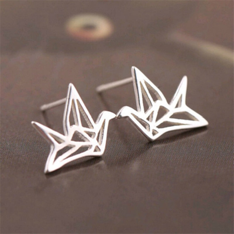 Christmas Gift Prevent Allergy Cat Star Stud Earrings For Women Kids pendientes oorbellen