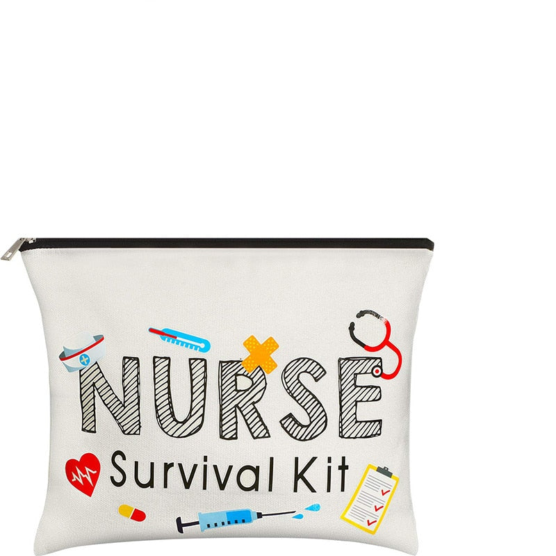 Graduation gifts Nurse Week Christmas graduation birthday Christmas Nursing School Student Teacher Practitioner Survival Kit Makeup Gift Bag