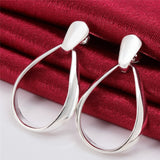 Aveuri  alloy Classic Big Circle Hoop Charm Earrings Women Party Gift Fashion Wedding Engagement Jewelry