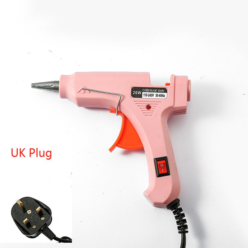 Aveuri 20W Professional High Temp Hot Melt Glue Gun Graft Repair Heat Pneumatic DIY Tools Glue For 7 mm Glue Stick resin tools