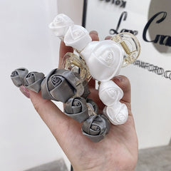 Three-dimensional flower hair claw fashion hair accessories women back head clips bath tray hairpin all-match boutique headwear