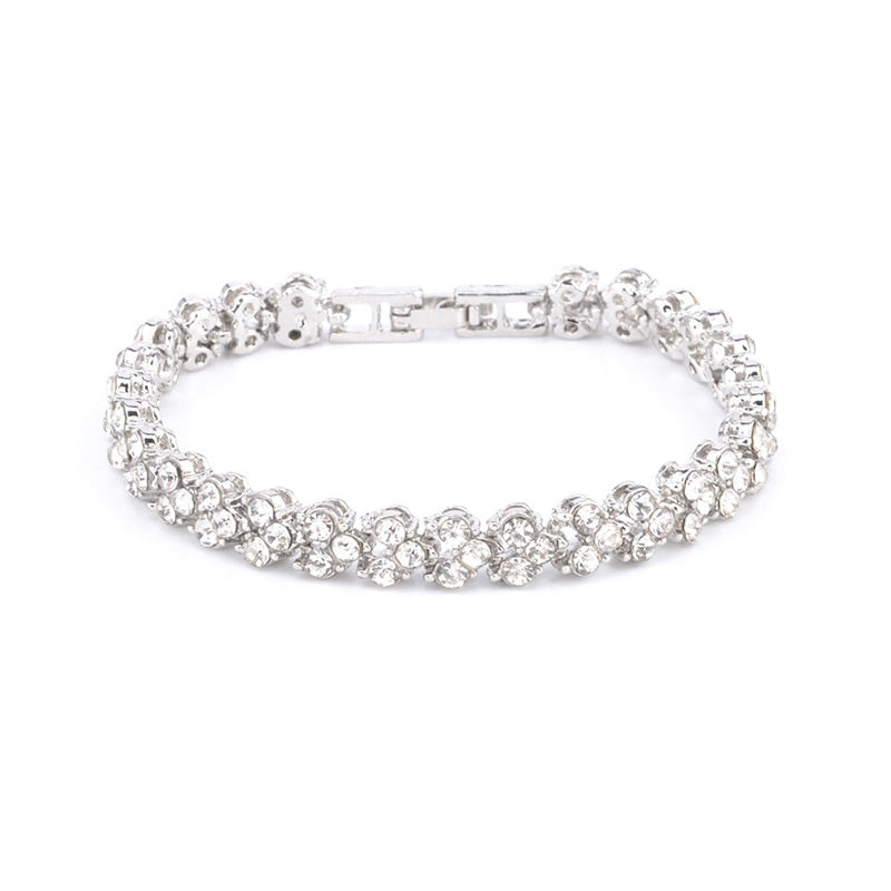 Aveuri Hot Luxury Vintage Bracelet Bracelets For Women Charm Silver Color Bracelets & Bangles Femme Fashion Jewelry Gifts