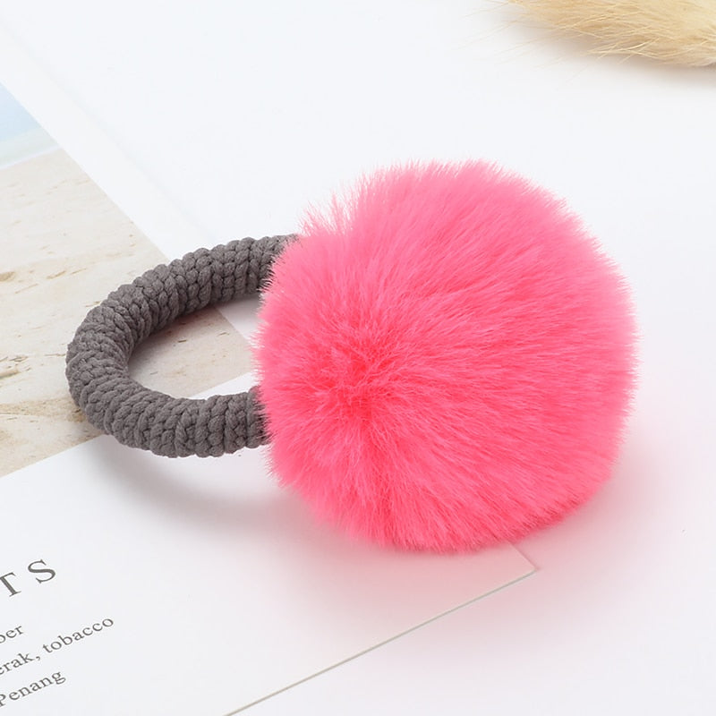 Back to school 2024 AVEURI Cute Imitation Water Ball Hair Ring Female Rubber Band Elastic Hair Bands Korean Headwear Children Hair Accessories Ornaments