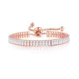 Aveuri Tennis Bracelets For Women Luxury Square Multicolor Zircon Wholesale Wedding Bride Adjustable Bracelet Jewelry DZH015