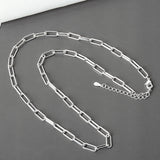 Aveuri  alloy Hiphop Necklace New Fashion Simple Geometric Handmade Clavicle Chain Party Jewelry Gifts for Women