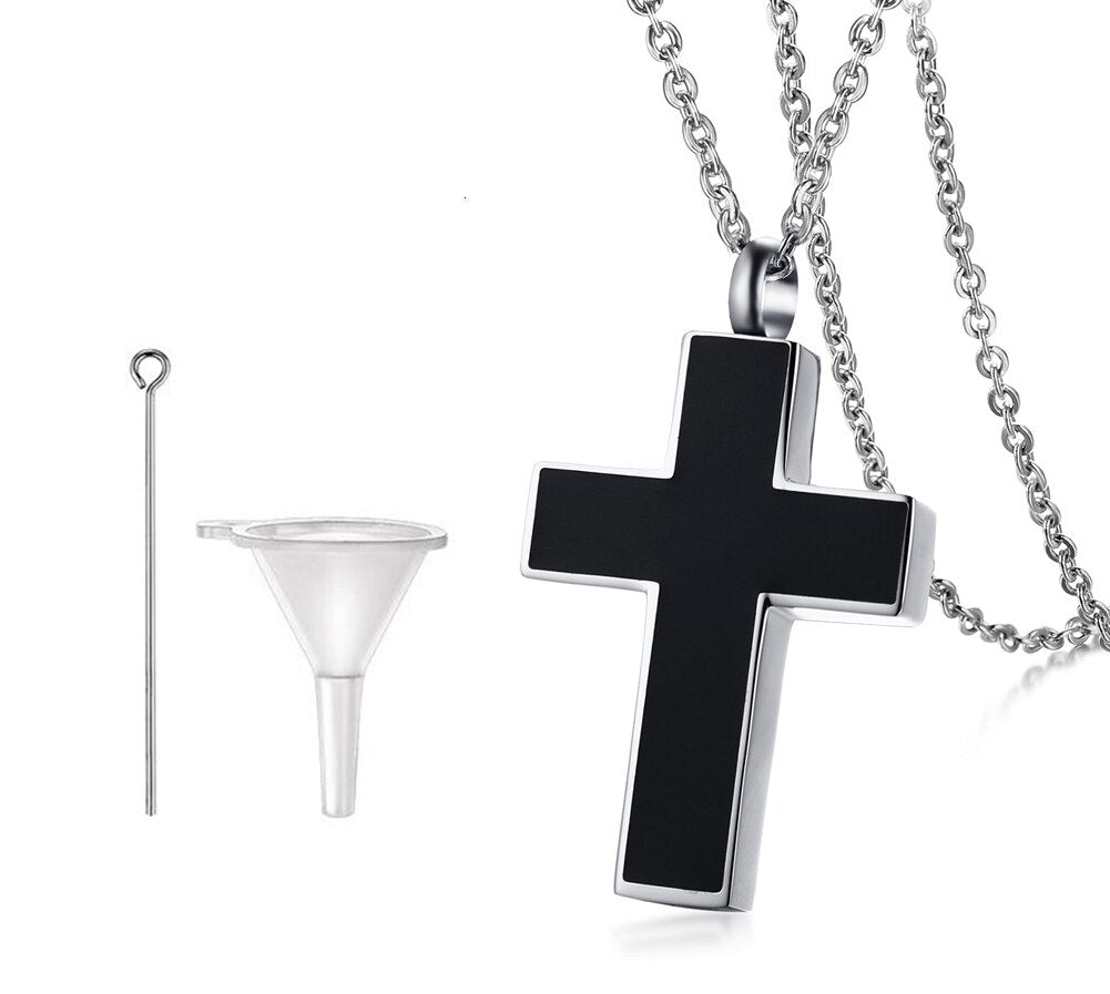 Openable Glass Vial Necklace Women Pendant Memorial Ash Bottle Cremation Pet Urn Jewelry