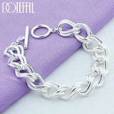 Aveuri  Beautiful Fashion Bracelet alloy Charm Bracelet Gorgeous Jewelry Silver Chain Women Gift Party