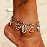 Aveuri New Fashion Simple Heart Female Anklets Foot Jewelry Leg New Anklets On Foot Ankle Bracelets For Women Leg Chain Gifts