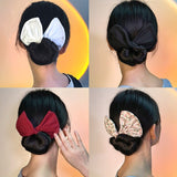 Aveuri 2022 Magic Twist Clip Ball Head Retro Printing Lazy Hair Tie Hair Artifact Bow Headdress New Hair Accessories