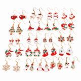 Christmas Gift Christmas Santa Ear Studs Christms Women Jewelry Piercing Stud Earring Women Merry Christmas Decor Girl Friend Xmas Gift Natol