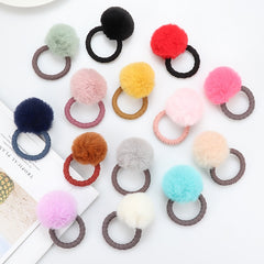 Back to school 2024 AVEURI Cute Imitation Water Ball Hair Ring Female Rubber Band Elastic Hair Bands Korean Headwear Children Hair Accessories Ornaments