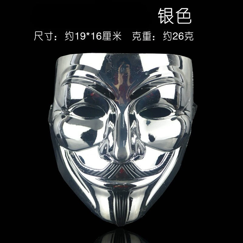 Graduation gifts Halloween Cosplay Masks V for Vendetta Movie Anonymous Mask for Adult Kids Film Theme Mask Party Gift Cosplay Costume Accessory