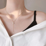 Christmas Gift New Trendy Drop Shape Necklaces For Women Shiny Full Zircon Drop Pendant Choker Fine Jewelry Wedding Gift